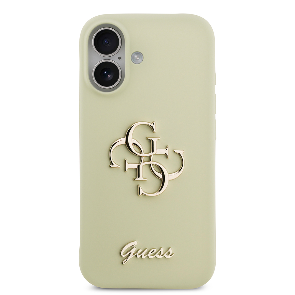 Apple iPhone 17 Uyumlu Kılıf Guess Orjinal Lisanslı Grained Yazı Logolu Kapak - 23