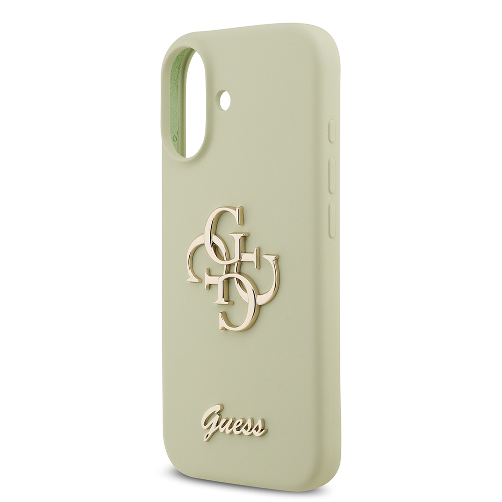 Apple iPhone 17 Uyumlu Kılıf Guess Orjinal Lisanslı Grained Yazı Logolu Kapak - 26