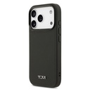 Apple iPhone 17 Pro Uyumlu Kılıf TUMI M-safe Şarj Özellikli Deri Noktalı Dizayn Kapak - 1