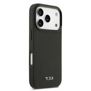 Apple iPhone 17 Pro Uyumlu Kılıf TUMI M-safe Şarj Özellikli Deri Noktalı Dizayn Kapak - 3