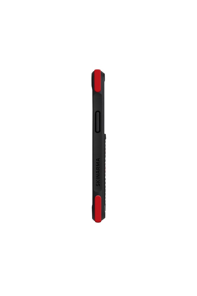 Apple iPhone 12 Pro Max Uyumlu Kılıf SkinArma Standlı Deri Görünümlü Funsha Kapak
