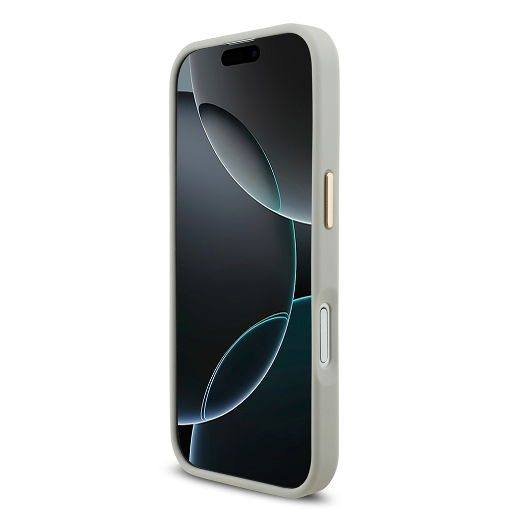 Apple iPhone 17 Uyumlu Kılıf Lacoste Orjinal Lisanslı M-safe Şarj Özellikli Champs Elysees PU Deri Tasarımlı Kapak - 12
