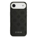 Apple iPhone 17 Air Uyumlu Kılıf Guess Orjinal Lisanslı M-safe Şarj Özellikli Sıcak Baskılı Klasik Yazı Logolu PU Deri Peony Kapak - 2