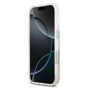 Apple iPhone 17 Pro Uyumlu Kılıf Guess Orjinal Lisanslı M-safe Şarj Özellikli Transparan Resin Flowers Kapak - 4