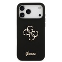 Apple iPhone 17 Pro Max Uyumlu Kılıf Guess Orjinal Lisanslı Grained Yazı Logolu Kapak - 20