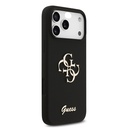 Apple iPhone 17 Pro Max Uyumlu Kılıf Guess Orjinal Lisanslı Grained Yazı Logolu Kapak - 21