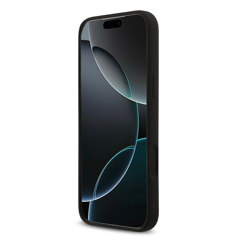 Apple iPhone 17 Pro Max Uyumlu Kılıf Guess Orjinal Lisanslı Grained Yazı Logolu Kapak - 22