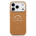 Apple iPhone 17 Pro Max Uyumlu Kılıf Karl Lagerfeld Orjinal Lisanslı M-safe Şarj Özellikli Metal Kamera ve Buton Tasarımlı Paris RSG PU Deri Kapak - 8