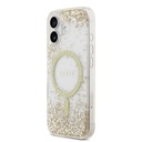 Apple iPhone 17 Uyumlu Kılıf Guess Orjinal Lisanslı M-safe Şarj Özellikli Transparan Resin Bottom Kapak - 1