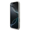 Apple iPhone 17 Pro Max Uyumlu Kılıf Guess Orjinal Lisanslı M-safe Şarj Özellikli Metal Kamera Çerçeveli Üçgen Logolu Glitter Kapak - 22
