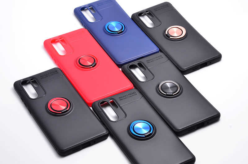 Huawei P30 Pro Uyumlu Kılıf Zore Ravel Silikon Kapak - 4