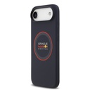 Apple iPhone 17 Air Uyumlu Kılıf Redbull Orjinal Lisanslı M-safe Şarj Özellikli Kırmızı Halka ve Logo Silikon Kapak - 1