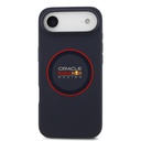 Apple iPhone 17 Air Uyumlu Kılıf Redbull Orjinal Lisanslı M-safe Şarj Özellikli Kırmızı Halka ve Logo Silikon Kapak - 2