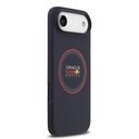Apple iPhone 17 Air Uyumlu Kılıf Redbull Orjinal Lisanslı M-safe Şarj Özellikli Kırmızı Halka ve Logo Silikon Kapak - 3