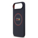 Apple iPhone 17 Air Uyumlu Kılıf Redbull Orjinal Lisanslı M-safe Şarj Özellikli Kırmızı Halka ve Logo Silikon Kapak - 5
