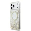 Apple iPhone 17 Pro Max Uyumlu Kılıf Guess Orjinal Lisanslı M-safe Şarj Özellikli Transparan Resin Bottom Kapak - 1