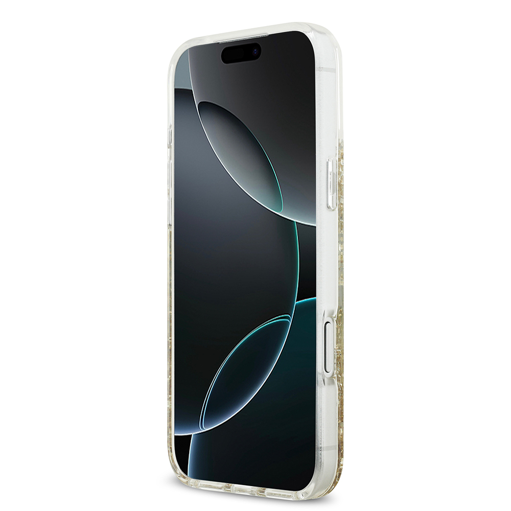 Apple iPhone 17 Pro Max Uyumlu Kılıf Guess Orjinal Lisanslı M-safe Şarj Özellikli Transparan Resin Bottom Kapak - 4