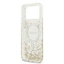 Apple iPhone 17 Pro Max Uyumlu Kılıf Guess Orjinal Lisanslı M-safe Şarj Özellikli Transparan Resin Bottom Kapak - 6