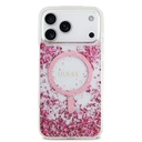 Apple iPhone 17 Pro Max Uyumlu Kılıf Guess Orjinal Lisanslı M-safe Şarj Özellikli Transparan Resin Bottom Kapak - 9