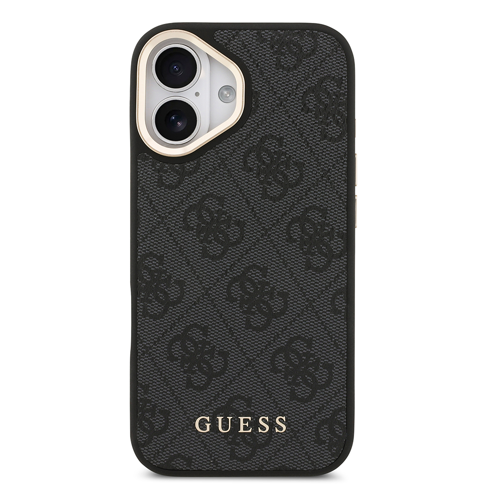 Apple iPhone 17 Uyumlu Kılıf Guess Orjinal Lisanslı M-safe Şarj Özellikli Askılı ve 4G Logo Kartlıklı Kapak - 2