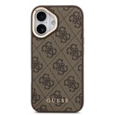 Apple iPhone 17 Uyumlu Kılıf Guess Orjinal Lisanslı M-safe Şarj Özellikli Askılı ve 4G Logo Kartlıklı Kapak - 12