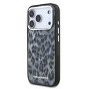 Apple iPhone 17 Pro Uyumlu Kılıf Karl Lagerfeld Orjinal Lisanslı M-safe Şarj Özellikli IML Leopar Baskılı Kapak - 7