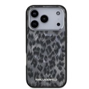 Apple iPhone 17 Pro Uyumlu Kılıf Karl Lagerfeld Orjinal Lisanslı M-safe Şarj Özellikli IML Leopar Baskılı Kapak - 8