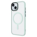 Apple iPhone 15 Uyumlu Kılıf Mat Arka Yüzey Wireless Şarj Özellikli Flet Magsafe Kapak - 2