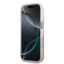 Apple iPhone 17 Uyumlu Kılıf Guess Orjinal Lisanslı M-safe Şarj Özellikli Simli Peony Desenli Silikon Kapak - 11