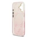 Apple iPhone 17 Uyumlu Kılıf Guess Orjinal Lisanslı M-safe Şarj Özellikli 4G Desenli Simli Silikon Kapak - 13