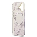 Apple iPhone 17 Uyumlu Kılıf Guess Orjinal Lisanslı M-safe Şarj Özellikli 4G Desenli Simli Silikon Kapak - 20