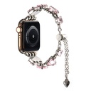 Apple Watch Ultra 49mm Uyumlu Zore KRD-115 Renkli Taş Tasarımlı Kordon - 4