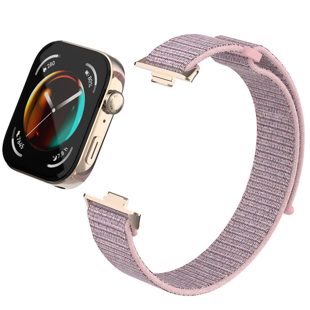 Huawei Watch Fit Uyumlu 3 Zore KRD-03 Hasır Kordon - 5