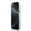 Apple iPhone 17 Air Uyumlu Kılıf Guess Orjinal Lisanslı M-safe Şarj Özellikli 4G Desenli Simli Silikon Kapak - 4