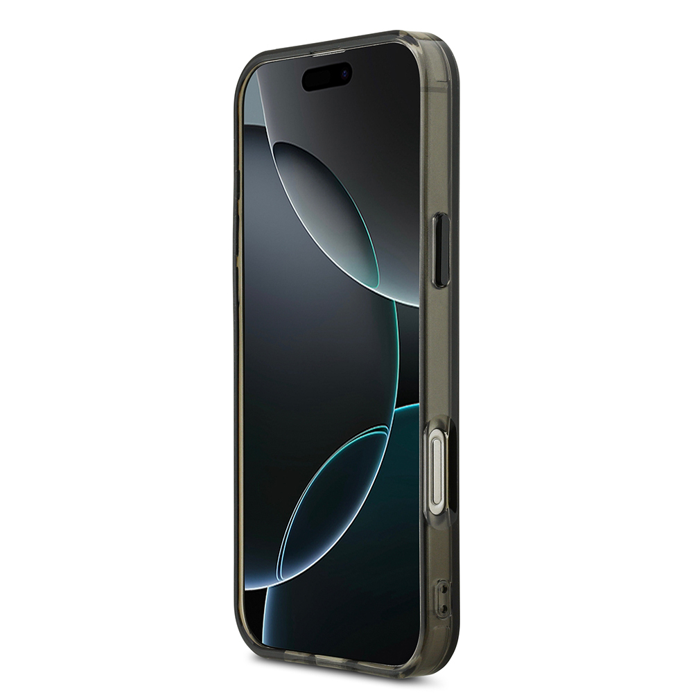 Apple iPhone 16 Pro Max Uyumlu Kılıf Mercedes Benz Orjinal Lisanslı M-safe Şarj Özellikli Buzlu PC Nostaljik Yıldız Dizayn Kapak - 4