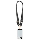 Guess Orjinal Lisanslı 4G Desen ve Metal Logolu Çapraz Vücut Telefon Askı Kayışı 150cm - 3