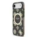 Apple iPhone 17 Air Uyumlu Kılıf Guess Orjinal Lisanslı M-safe Şarj Özellikli IML Peony ve 4G Desenli Klasik Logolu Kapak - 13