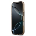 Apple iPhone 17 Pro Max Uyumlu Kılıf Guess Orjinal Lisanslı M-safe Şarj Özellikli IML Peony ve 4G Desenli Klasik Logolu Kapak - 4