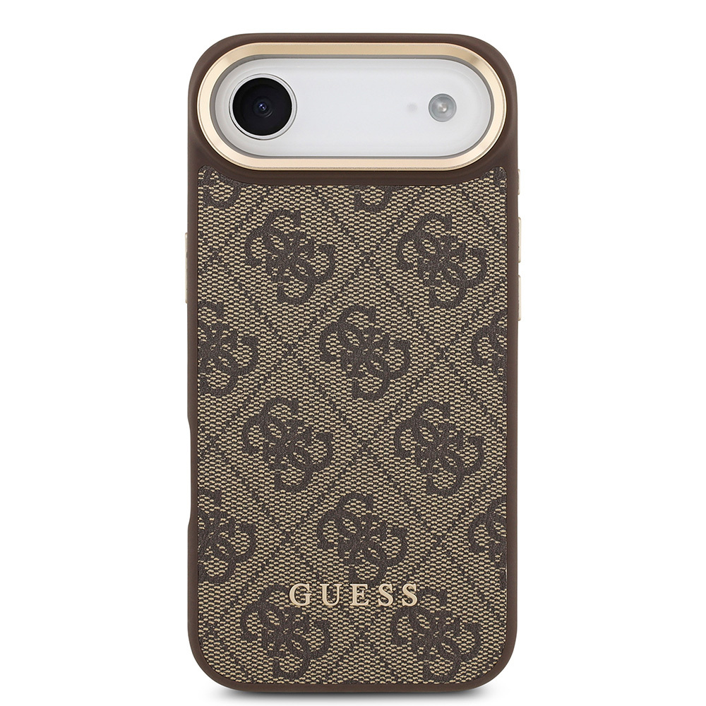Apple iPhone 17 Air Uyumlu Kılıf Guess Orjinal Lisanslı M-safe Şarj Özellikli Askılı ve 4G Logo Kartlıklı Kapak - 2