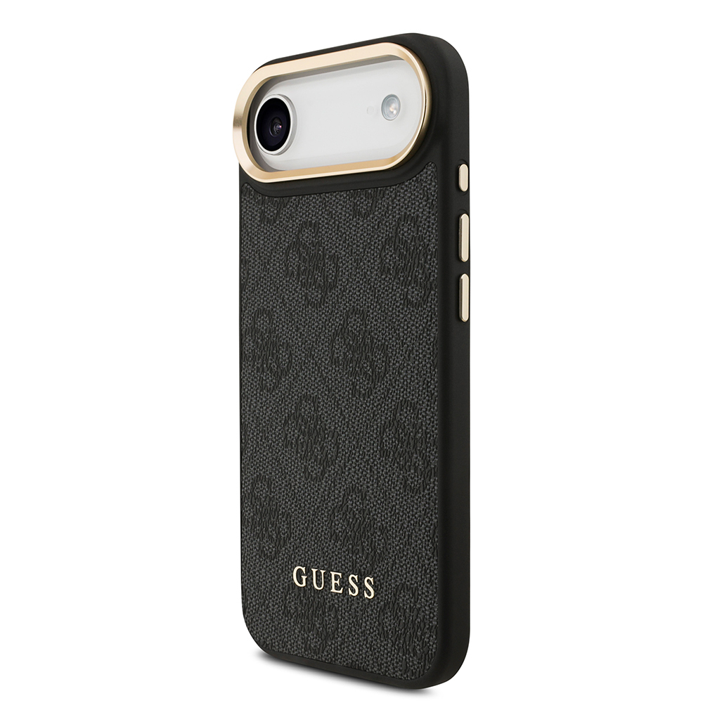 Apple iPhone 17 Air Uyumlu Kılıf Guess Orjinal Lisanslı M-safe Şarj Özellikli Askılı ve 4G Logo Kartlıklı Kapak - 11