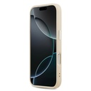 Apple iPhone 17 Uyumlu Kılıf Guess Orjinal Lisanslı M-safe Şarj Özellikli Sıcak Baskılı Klasik Yazı Logolu PU Deri Peony Kapak - 4