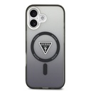 Apple iPhone 17 Uyumlu Kılıf Guess Orjinal Lisanslı M-safe Şarj Özellikli IML Baskılı Üçgen Logolu Metal Kamera Çerçeveli Kapak - 2