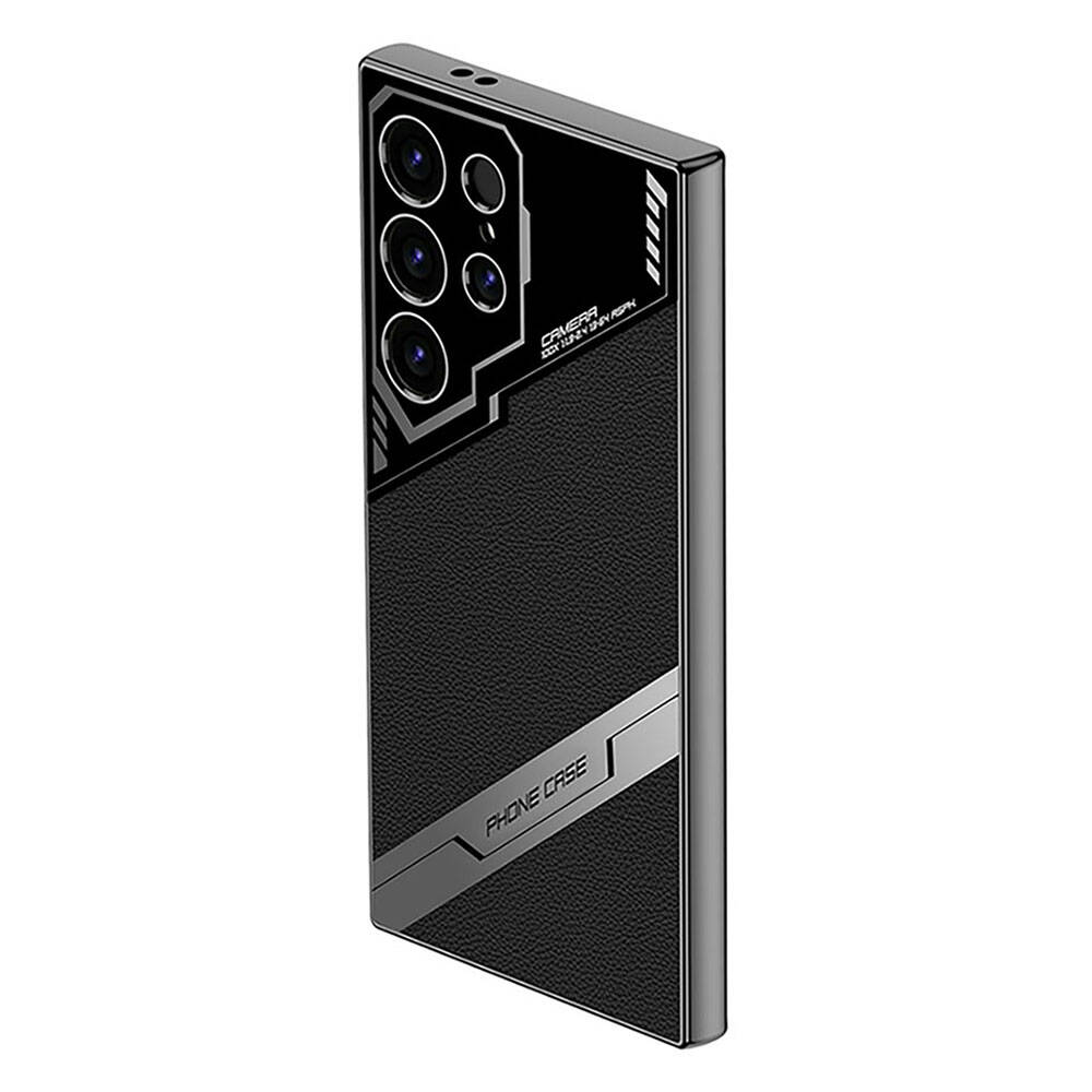 Samsung Galaxy S23 Ultra Uyumlu Kılıf Kamera Korumalı Suni Deri Tasarım Zore Yeni Seri Procase Kapak - 1