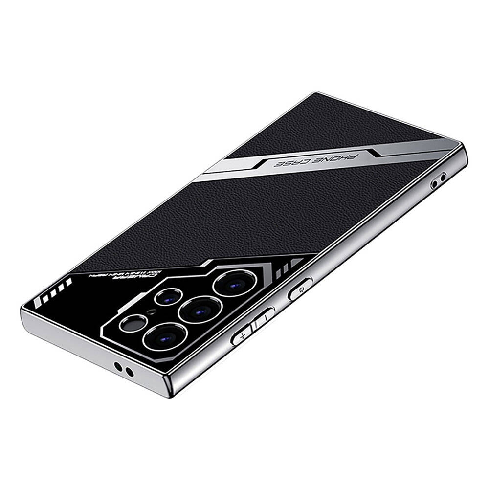 Samsung Galaxy S23 Ultra Uyumlu Kılıf Kamera Korumalı Suni Deri Tasarım Zore Yeni Seri Procase Kapak - 3