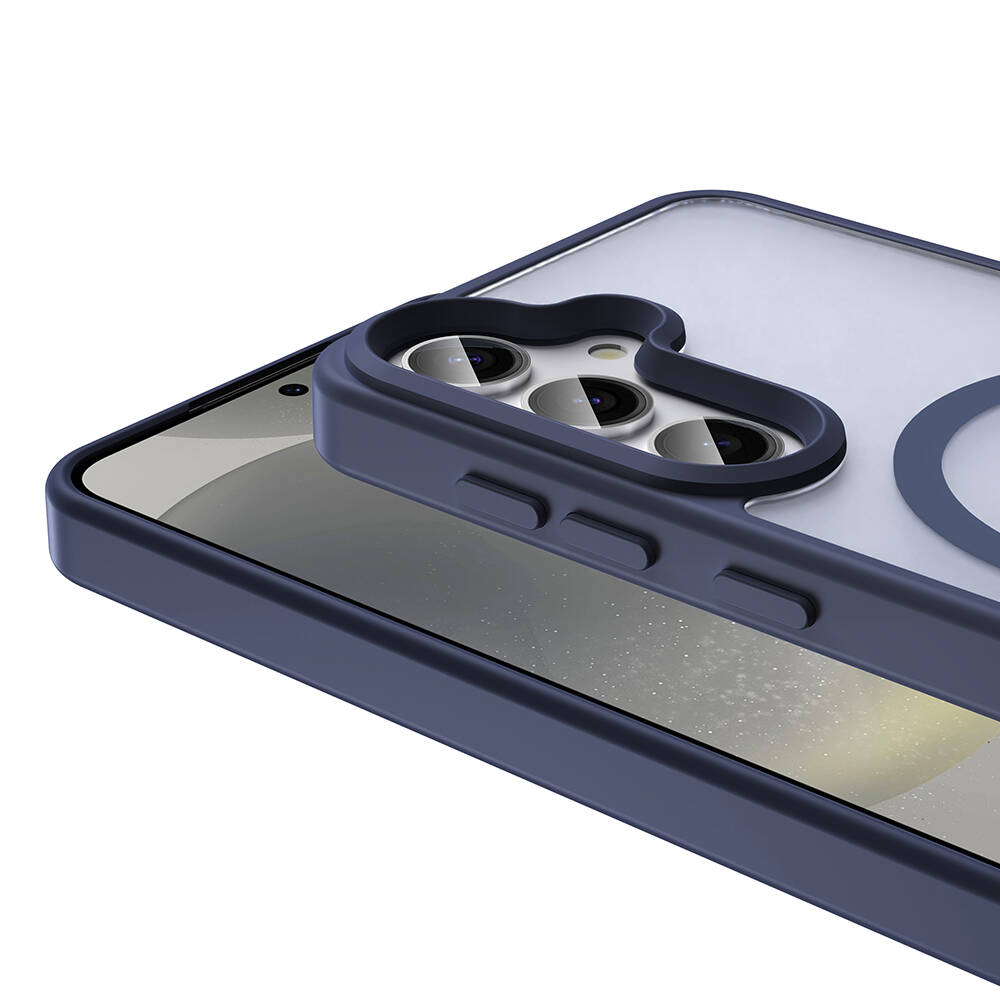 Samsung Galaxy S23 FE Uyumlu Kılıf Magsafe Şarj Özellikli Mat Arka Yüzey Zore Sio Kapak - 4