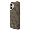 Apple iPhone 17 Uyumlu Kılıf Guess Orjinal Lisanslı M-safe Şarj Özellikli 4G Metal Büyük Logolu Kartlıklı Kapak - 10