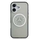 Apple iPhone 17 Uyumlu Kılıf Mercedes Benz Orjinal Lisanslı M-safe Şarj Özellikli Çift Katmanlı PC Nostaljik Yıldız Dizayn Kapak - 2