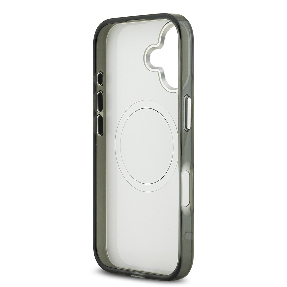 Apple iPhone 17 Uyumlu Kılıf Mercedes Benz Orjinal Lisanslı M-safe Şarj Özellikli Çift Katmanlı PC Nostaljik Yıldız Dizayn Kapak - 6