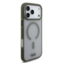 Apple iPhone 17 Pro Max Uyumlu Kılıf TUMI Orjinal Lisanslı M-safe Şarj Özellikli Buzlu Transparan Kapak - 9