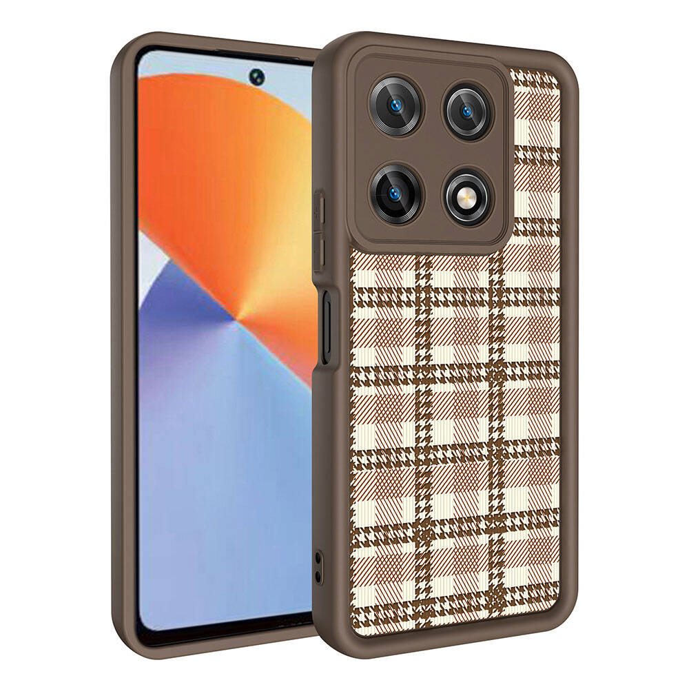 Infinix Note 30 Uyumlu Pro Kılıf Kamera Korumalı Baskılı Arka Yüzey Zore Klas Kapak - 2